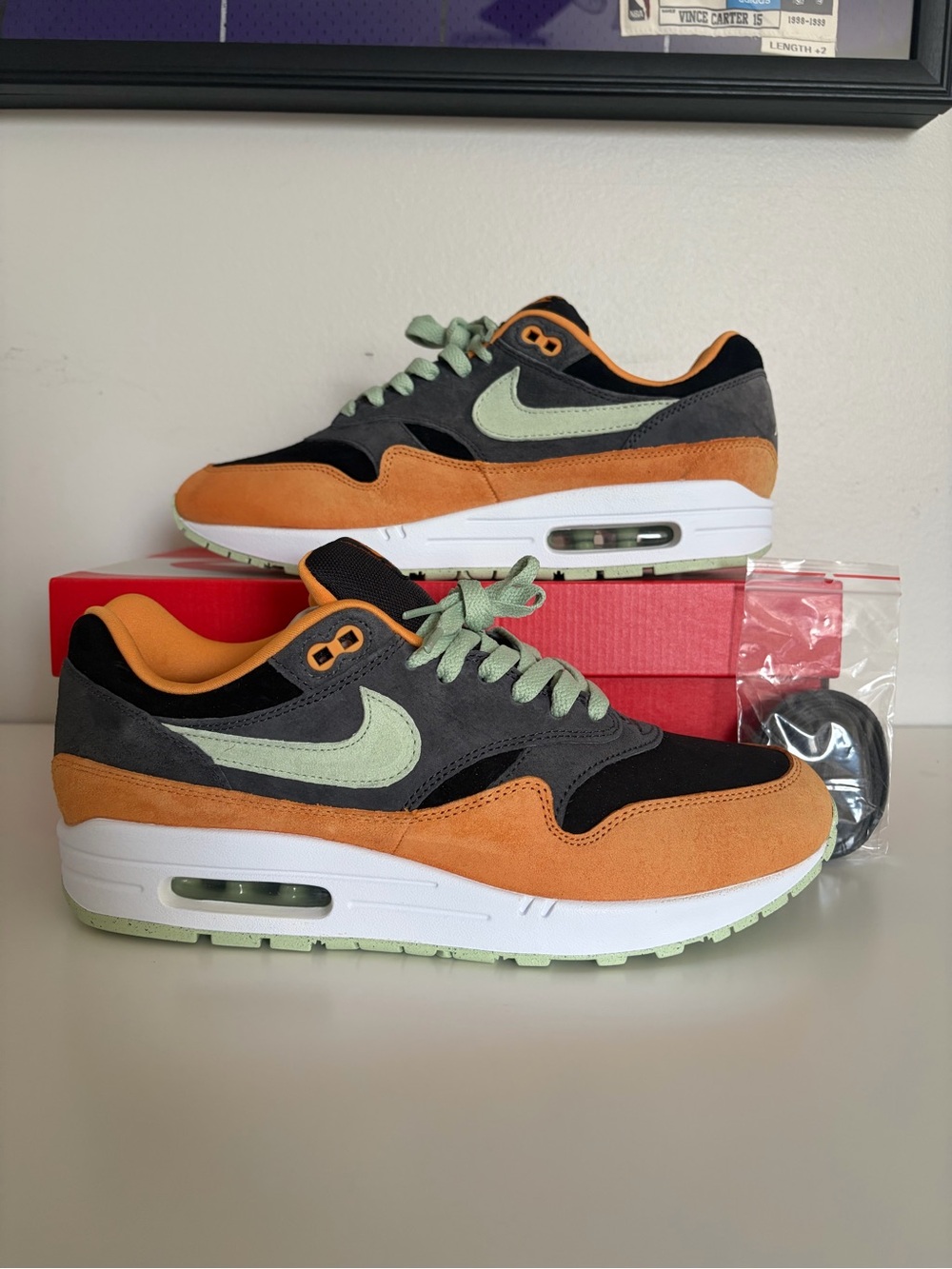 Nike Air Max 1 PRM Duck Honey Dew, Used (Size US Men’s 10.0)